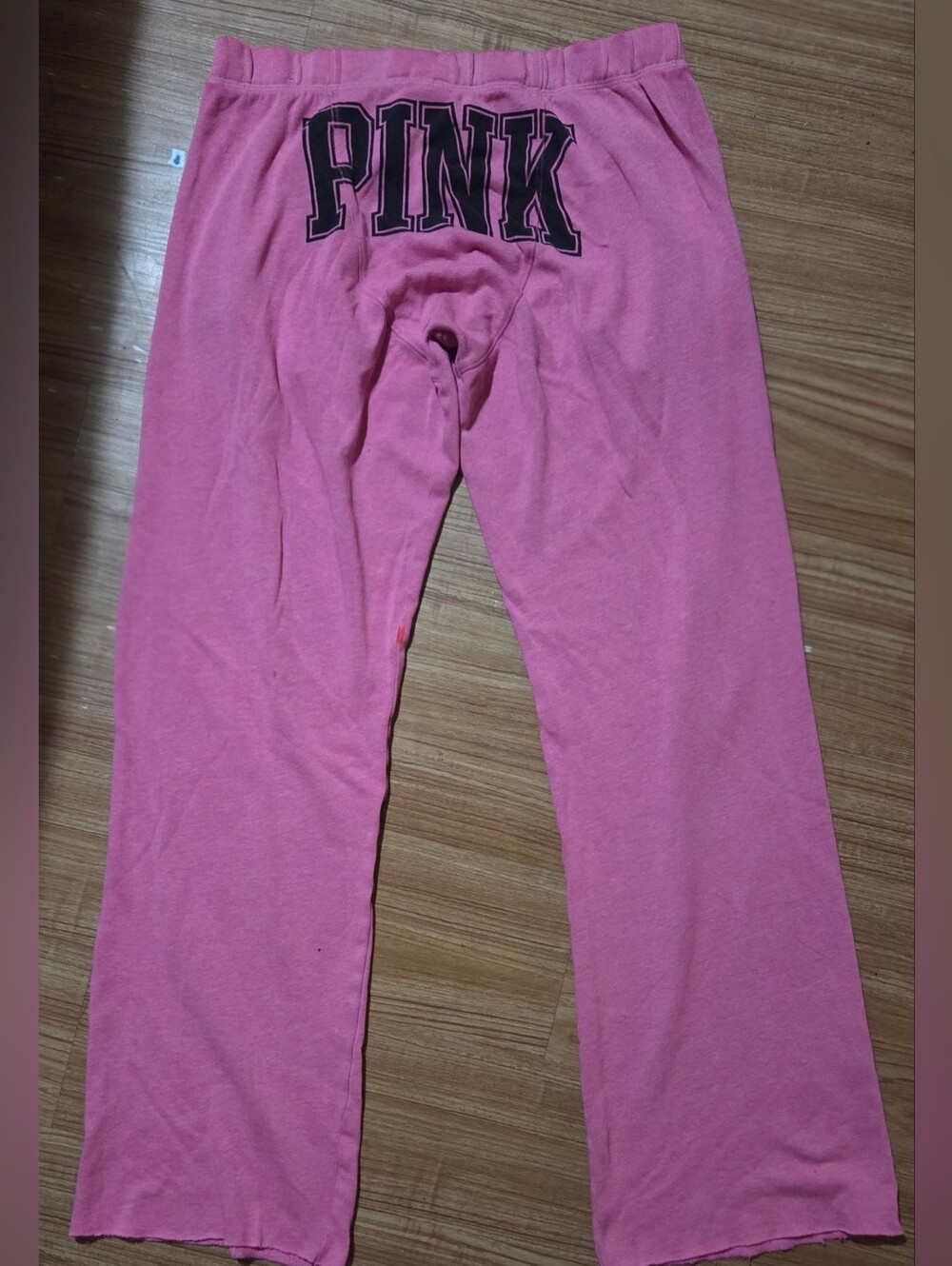 Victoria's Secret PINK Y2K Pink BF Flared Sweatpants Size XS (oversized)